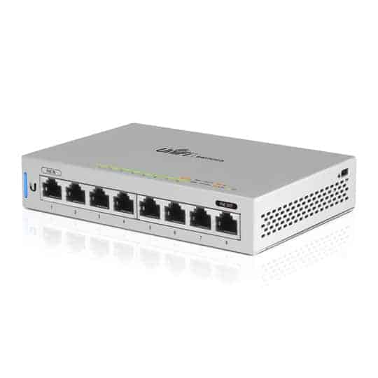 (image for) Ubiquiti UniFi US-8 8 Port Managed Gigabit PoE Switch